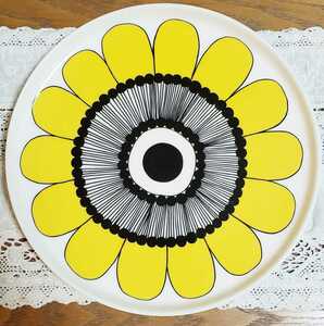 廃盤品 marimekko マリメッコ KESTIT ケスティト プレート 新品