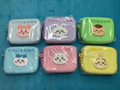 ちいかわ ハチワレ うさぎ モモンガ 古本屋 くりまんじゅう シリコン ポーチ