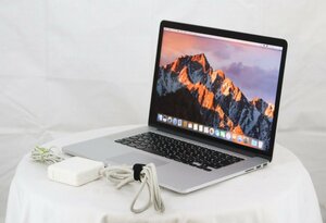 Apple MacBook Pro Retina Mid2014 A1398 macOS　Core i7 2.50GHz 16GB 512GB(SSD)■1週間保証