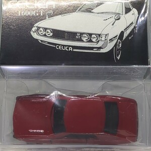 【未開封！日本製 トミカ】TAM特注 (TOYOTA AUTOMOBILE MUSEUM)トヨタ セリカ1600GT(ダルマセリカ)GT　カラー:レッド　クリアケース付