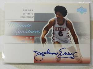 】UD 03-04 Ultimate collection】Julius Erving●Auto