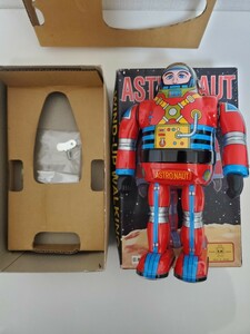 大阪ブリキ玩具資料室 メタルハウス製 アストロノーツ ブリキロボット 超絶貴重な完全未使用品 大特価 早い者勝ち 以後一切値下げ無し