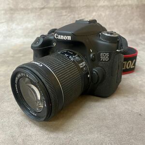 Canon EDS 70D キャノン ボディ レンズ Canon ZOOM LENS EF-5 18-55mm 1:3.5-5.5 IS STM 58mm Φ58mm 動作未確認 