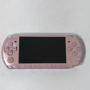 【送料無料】SONY PlayStationPortable PSP-3000 ver6.60 本体のみ ピンク 動作確認済み 初期化済み AAL0424小5538/0523