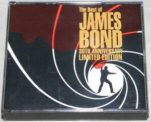 30周年 Best Of James Bond 007 US盤2CD John Barry ジョンバリー Shirley Bassey シャーリーバッシー Sheena Easton Duran Duran A-Ha