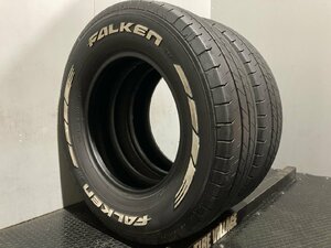 FALKEN W11 195/80R15 107/105N LT 15インチ 夏タイヤ 2本 20年製 バリ溝 ホワイトレター キャラバン ハイエース等　(MTQ126)