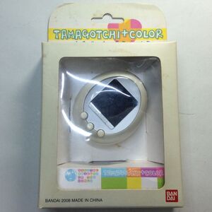 【中古品】BANDAI たまごっち プラス カラー ホワイト TAMAGOTCHI +COLOR バンダイ 箱付き