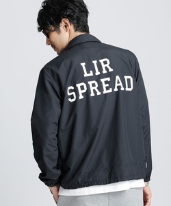 M/ナノユニバース×チャンピオンChampion×Let it Rideレットイットライド/コラボ別注/コーチジャケット/ナイロンブルゾン/ブラック黒