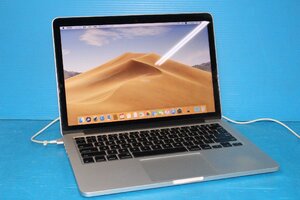 ■Apple■ MacBook Pro (Retina, 13-inch, Early 2013) / Core i5-3230M 2.6GHz / メモリ 8GB / SSD 256GB / Mojave 10.14.6 / 英語キー