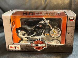 1/18 ハーレーダビッドソン 2002 FXSTB Night Train ナイトトレイン Harley-Davidson 完成品 バイク ダイキャストミニカー マイスト