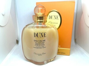 【レア 残量9割以上】Christian Dior ディオール DUNE デューン EAU CALM オーカルム ボディ用化粧水 100ml コスメ ※スプレーヘッド欠品