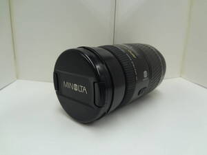 カメラレンズ　MINOLTA　ミノルタ　AF APO TELE ZOOM　100-400ｍｍ　1：4.5(32)-6.7　72ｍｍ　動作未確認　現状出品