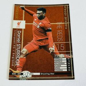 ♪♪WCCF 15-16 SOC-EX ダニエル・スターリッジ 未変換 Daniel Sturridge Liverpool ♪三点落札で普通郵便送料無料♪