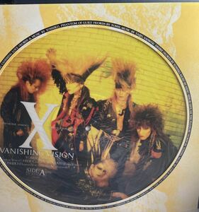 ★未使用★ X JAPAN VANISHING VISION ピクチャー盤LP 5000枚限定 ソノシート付 ヴァニシング・ヴィジョン レコード アナログ盤★ 送料無料