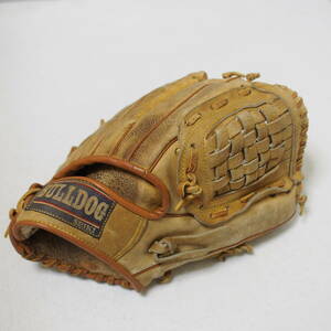 SEIKI　野球　グローブ　軟式　baseball glove BULLDOG PL-3800　ALABAMA　本革　グラブ　現状品　管理番号490-9