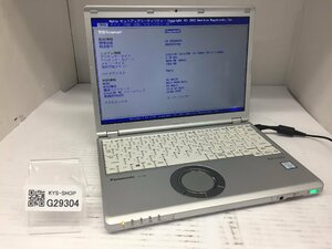 ジャンク/ Panasonic CF-SZ6RDFVS Intel Core i5-7300U メモリ4.1GB ストレージ無し 【G29304】