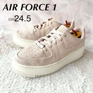 “人気厚底モデル” NIKE ナイキ AIR FORCE 1 SAGE LOW エアフォース 1 ローカット スニーカー 24.5cm 靴 シューズ AR5339-201