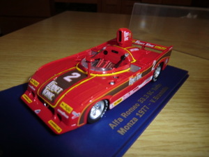 M4 1/43 アルファロメオ　ALFA 33.3 SC Turbo Monza 1977 V.Brambilla