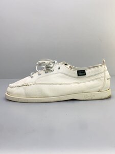 Paraboot◆デッキシューズ/US8.5/WHT/レザー/0820