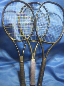 【ジャンク扱い】★テニスラケット★USED　３本セット★Yonex　Pro Kenex Bridgestone