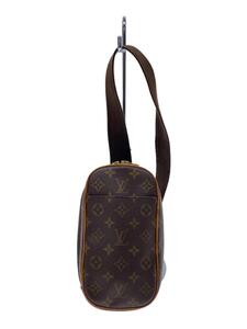 LOUIS VUITTON◆ポシェット・ガンジュ_モノグラム・キャンバス_BRW/PVC/BRW/モノグラム/M51870