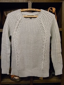 BANANA REPUBLIC SWEATER GRAY SIZE XXS バナナ リパブリック セーター クルー ネック グレー ニット