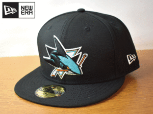 1円スタート!【未使用品】(7-5/8 - 60.6cm) 59FIFTY NEW ERA SAN JOSE SHARKS シャークス ニューエラ キャップ 帽子 サイドパッチ F141