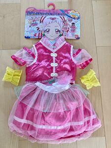 HUGっと！プリキュア 変身プリチューム キュアエール コスプレ衣装 美品 子供用 バンダイ