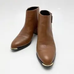 COLEHAAN コールハーン ショートブーツ　約23cm ブラウン