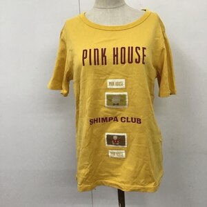 PINK HOUSE L ピンクハウス Tシャツ 半袖 半袖カットソー プリントTシャツ クルーネックカットソー T Shirt 10117314