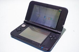 【質Banana】ジャンク品!Nintendo/任天堂 3DSLL ブルー 画面ヤケ酷 現状渡し♪.。.:*・゜①