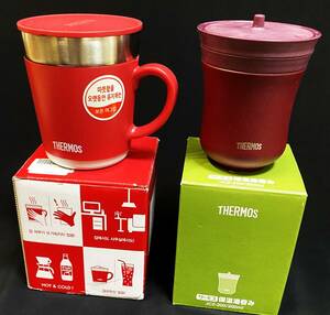 【未使用】THERMOS サーモス　保冷マグカップ＆保温湯呑