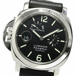 パネライ PANERAI PAM00123 ルミノール パワーリザーブ レフトハンド 自動巻き メンズ _770739