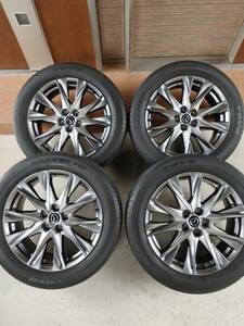 ホイール美品 CX-8 Lパッケージ KG 純正ホイール 19インチ TOYO 7J＋45 225/55/19 CX-5 着払い