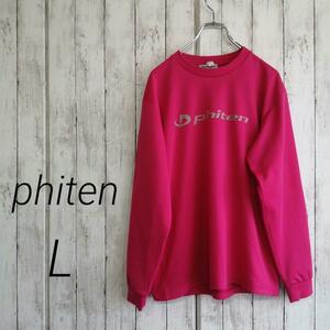 phiten ファイテン 新潟全小 バドミントン 記念tシャツ 長袖 L 35