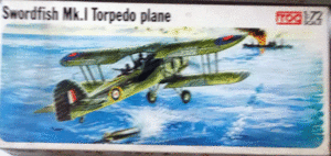 FROG(フロッグ）/1/72/SWORDFISH MK.I TORPEDO PLANE/イギリス海軍雷撃機ソードフィッシュ/未組立品