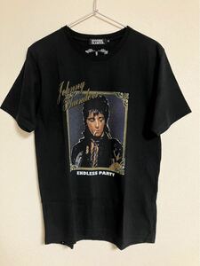 ヒステリックグラマー　半袖Tシャツ　ジョニーサンダース　Mサイズ　ブラック