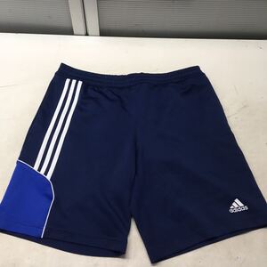 送料無料★adidas アディダス★ジャージ ハーフパンツ ショートパンツ★Oサイズ メンズ★ネイビー#60312sai