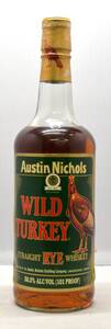 【大黒屋】★未開栓★ WILD TURKEY STRAIGHT RYE WHISKY ワイルドターキー ストレート ライ ウイスキー 101PROOF 旧ボトル 50.5% 750ml