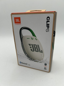 7488-05★動作確認済み♪JBL CLIP5 Bluetoothスピーカー USB C充電/IP67防塵防水/アプリ対応/カラビナ構造/ウインブルドングリーン★