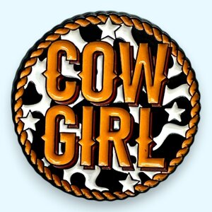 COW GIRL カウガール ピン ピンバッジ バッジ ポスト投函