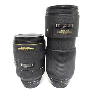 ニコン ED 80-200mm 1:2.8 28-70mm 1:2.8 カメラレンズ 2個セット Nikon 動作未確認 ジャンク品 80サイズ発送 KK-2835371-125-mrrz