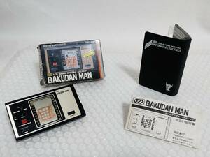 当時物+現状品+難あり　BANDAI　LCD GAME DIGITAL　NO.2　BAKUDAN MAN　16196　バンダイ　バクダンマン