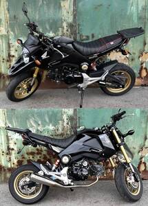 【JC61】ホンダ グロム125 カスタム車両/HONDA GROM125 Custom Vehicles I2411-14