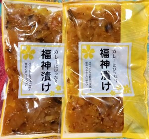 ◇☆ナント!!☆総計６００g!!☆福神漬!!☆300gx２袋!!ご飯のお供♪◇☆ご飯タイムを愉しく豊かに!!☆色々お愉しみ戴けます!!◇☆送料無料!!