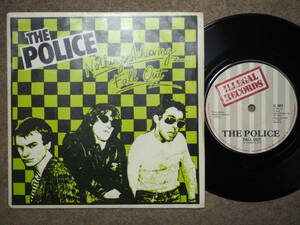 The Police-Fall Out★英 Illegal Orig.7"/Andy Summers加入以前のレア盤/Sting