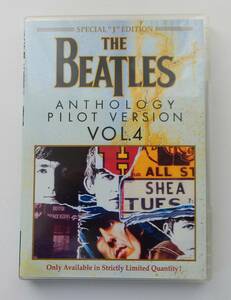 ★THE BEATLES ANTHOLOGY PILOT VERSION VOL.4★SPECIAL「J」EDITION★日本語字幕入りＤＶＤ★ビートルズ★