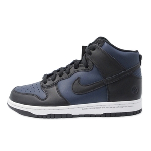 未使用 NIKE × FRAGMENT DESIGN ナイキ 26cm DUNK HI/F TOKYO DJ0383-400 フラグメントデザイン ダンク 2021年製 ネイビー 70015808