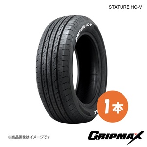 GRIPMAX/グリップマックス STATURE H/T300 タイヤ 1本 145/80R12 80/78Q レイズドホワイトレター 6972435764762