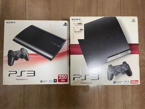 【1円スタート】PS3 2台 動作確認済み【CECHー4200B】【CECHー2000A】SONY ソニー ゲーム機 ブラック PlayStation3